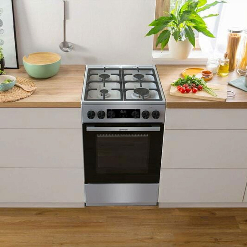 Плита комбінована Gorenje GKS 5C70 HXF