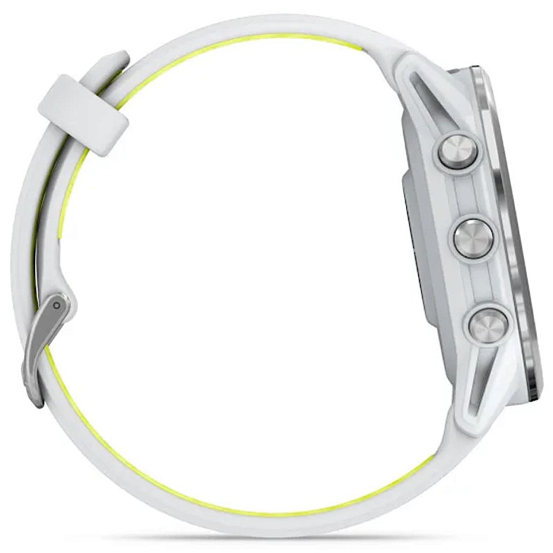 Спортивний годинник Garmin Forerunner 970 Titanium with Whitestone Case and Whitestone/Translucent Amp Yellow Band (010-02969-01)