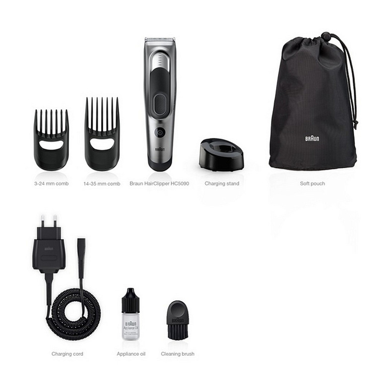 Триммер Braun Электроприбор д/у HairClip HC5090