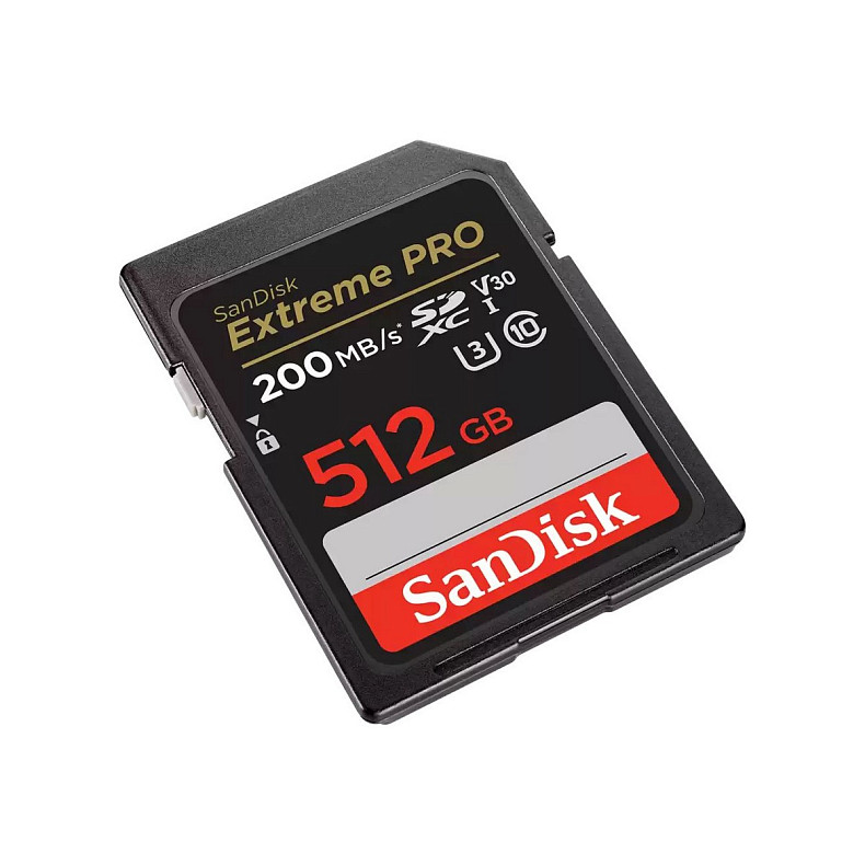 Карта памяти SanDisk 512 GB SDXC UHS-I U3 V30 Extreme PRO (SDSDXXD-512G-GN4IN)