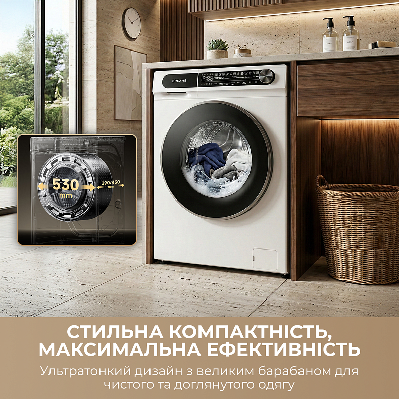 Пральна машина Dreame S6