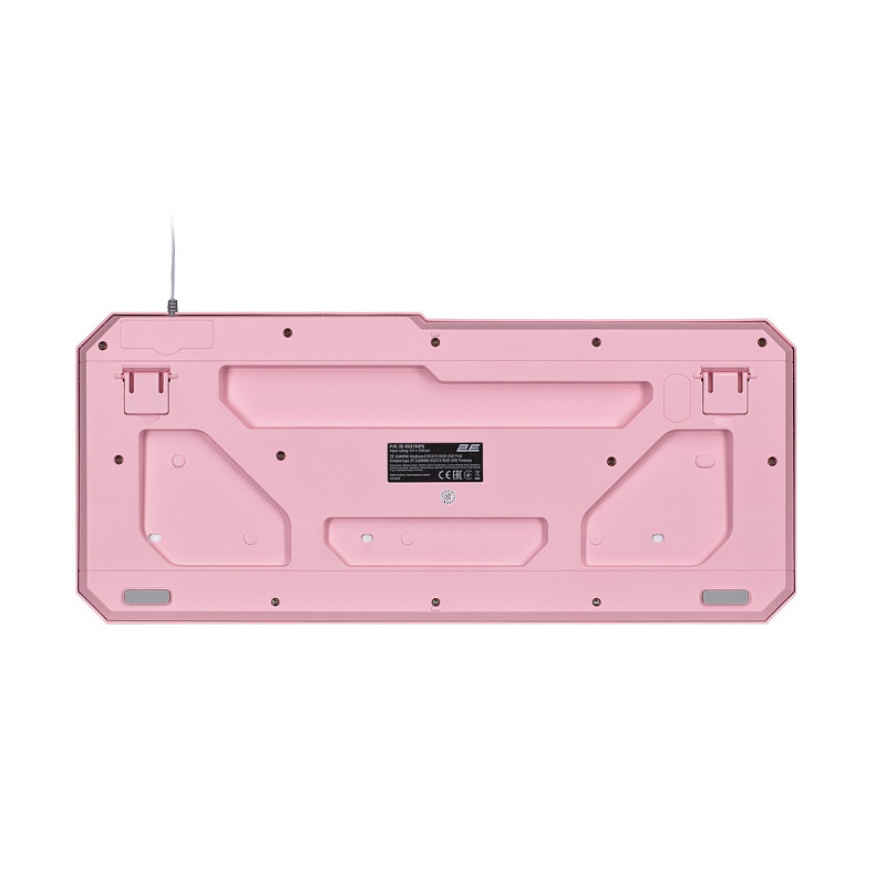Клавіатура 2E GAMING KG315 RGB USB Pink Ukr