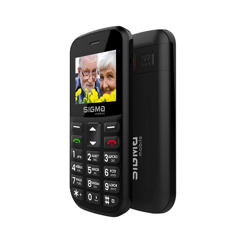 Мобильный телефон Sigma mobile Comfort 50 Easy Black (4827798585214)