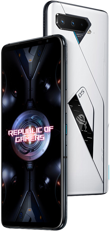 Смартфон Asus ROG Phone 5 16/256GB Dual Sim White (90AI0052-M00160)