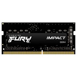 ОЗП Kingston Fury Impact DDR4 SO-DIMM 16GB 3200MHz (KF432S20IB 16)
