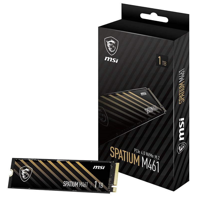 SSD диск MSI 1TB Spatium M461 (S78-440L1D0-P83)