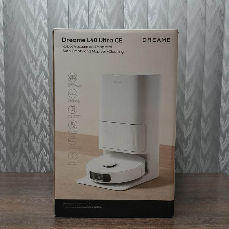 Робот-пилосос миючий Dreame L40 Ultra CE White - Уцінка