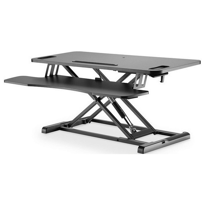 Подставка DIGITUS Ergonomic Workspace Riser, 11-46cm, Black