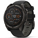 Спортивний годинник GARMIN Fenix 8 47mm Sapphire Solar Carbon Gray DLC Titanium with Black Silicone Band