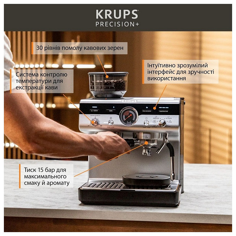 Кофеварка Krups XP804T10