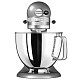 Кухонний комбайн KitchenAid Artisan 4,8 л 5KSM125ECU з відкидним блоком сріблястий