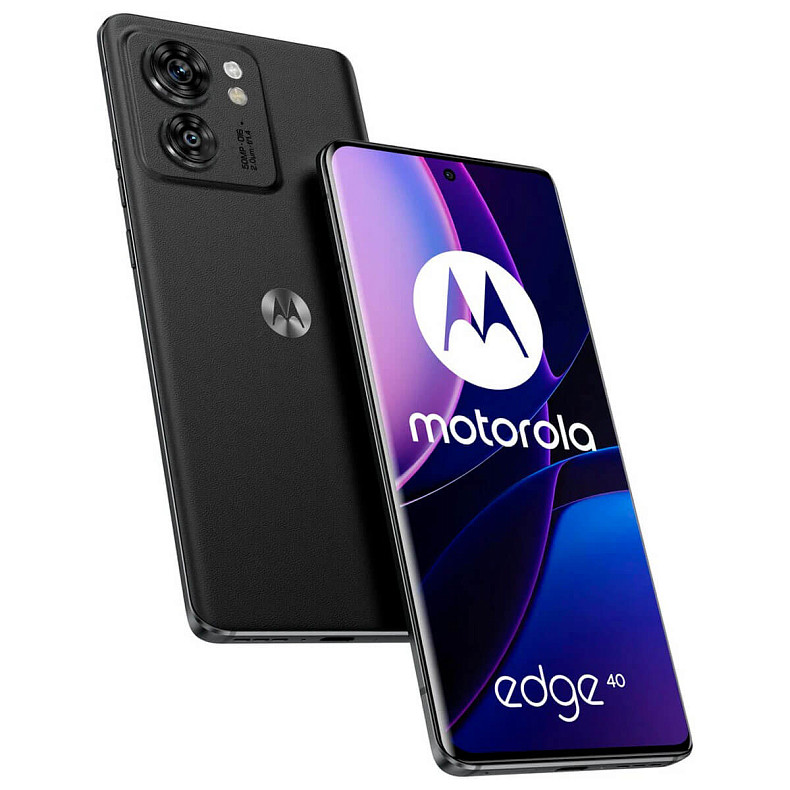 Смартфон Motorola Moto Edge 40 8/256GB Dual Sim Eclipse Black (PAY40042RS)