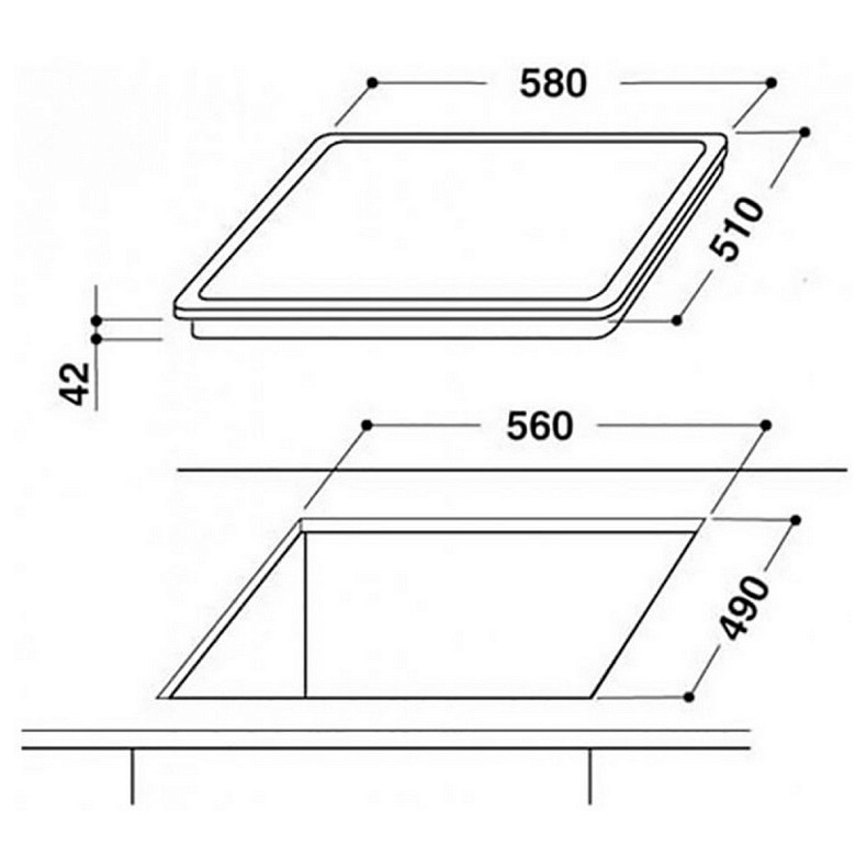 Варильна поверхня Whirlpool AKT 8190 BA