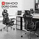 Крісло офісне з підставкою для ніг Sihoo DORO C300L Mesh Black