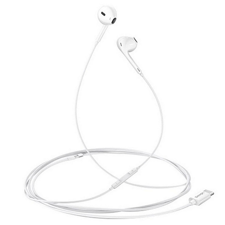 Гарнитура Usams EP-34 USB-C White (HSEP3401)