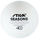 Мячи для настольного тенниса Stiga Seasons, White 12шт (1110-2810-12)