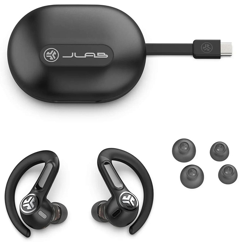 Навушники TWS Jlab Epic Sport ANC 3 Black (IEUEBEPICSPT3RBLK82)