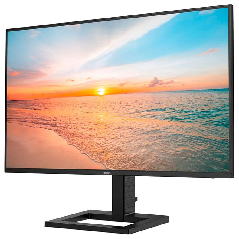 Монітор 23.8" Philips 24E1N1300AE, IPS, 100Hz, 1ms, HDMI, USB-C, USB hub, HAS, колонки, чорний