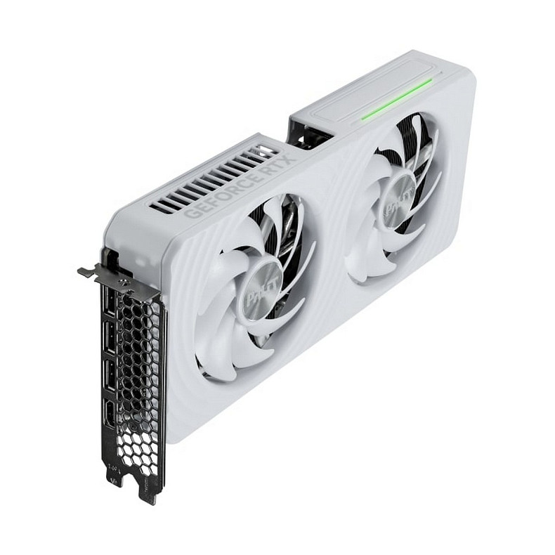 Відеокарта Palit GeForce RTX 5060 White OC 8GB GDDR7 (NE75060U19P1-GB2063M)