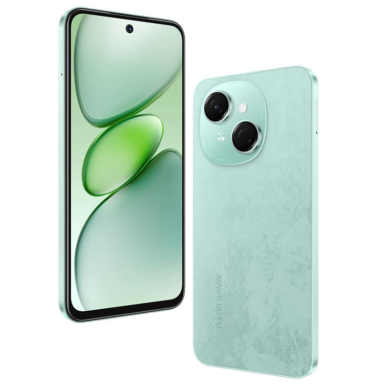 Смартфон Tecno Spark Go 1 (KL4) 4/128GB Magic Skeen Green (4894947050107)