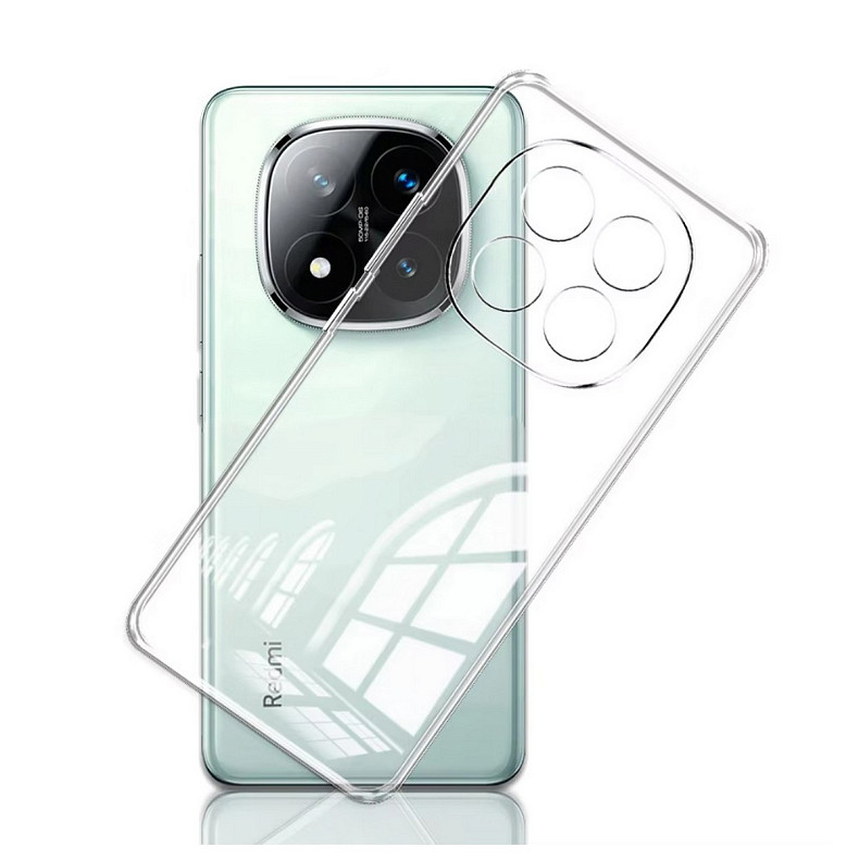 Чeхол-накладка BeCover для Xiaomi Redmi Note 14 Pro Plus 5G Transparancy (712762)