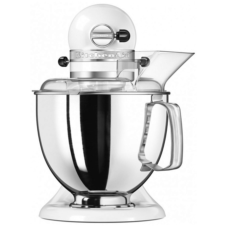 Кухонный комбайн KitchenAid Artisan 4,8 л 5KSM175PSEWH с откидным блоком белый