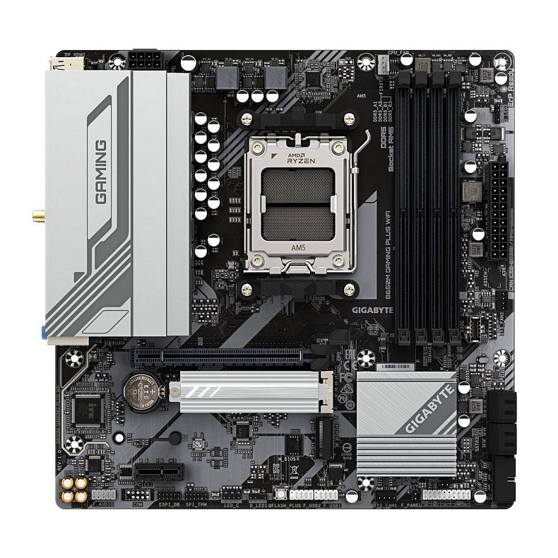 Материнская плата Gigabyte B650M Gaming Plus WiFi Socket AM5