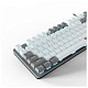 Клавиатура Aula Mechanical F3287 White/Grey keycap KRGD blue (6948391240688)