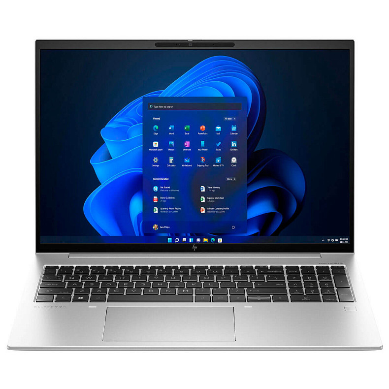 Ноутбук HP EliteBook 860-G10 16" WUXGA IPS AG, Intel i7-1360P, 16GB, F512GB, UMA, Win11P, сріблястий