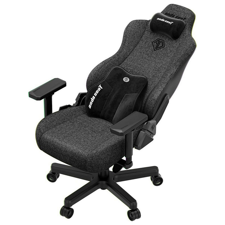 Кресло игровое Anda Seat Kaiser 3E Dark Grey Fabric Size XL (AD23YC-XL-09-GB-CF-G01)