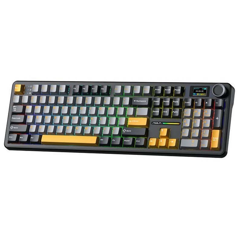 Клавіатура Aula F108 Pro Black (6978080501295)