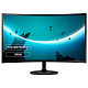 Монитор Samsung 24" Essential S3 LS24D360 (LS24D360GAIXCI) VA Black Curved 100Hz