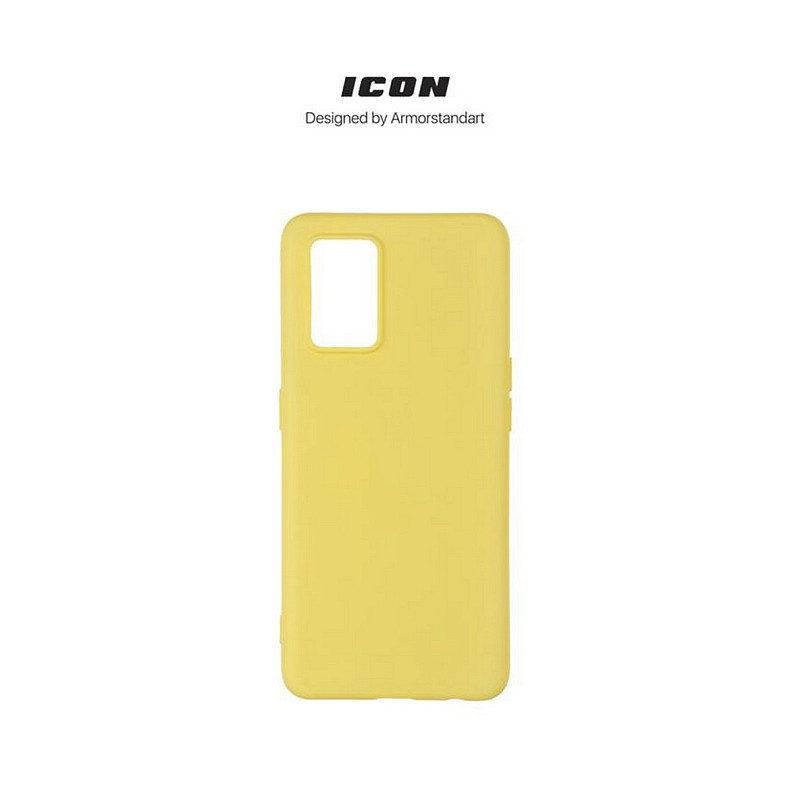 Чохол-накладка Armorstandart Icon для Oppo A74 4G Yellow (ARM67483)