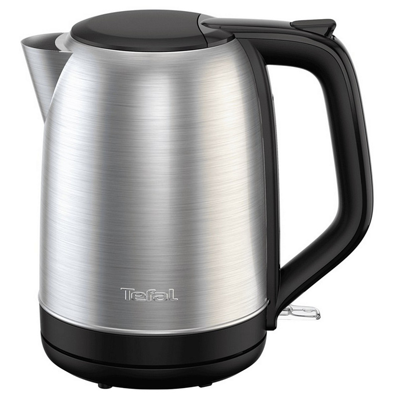 Електрочайник Tefal Subito 1.7л, нерж. сталь, чорний