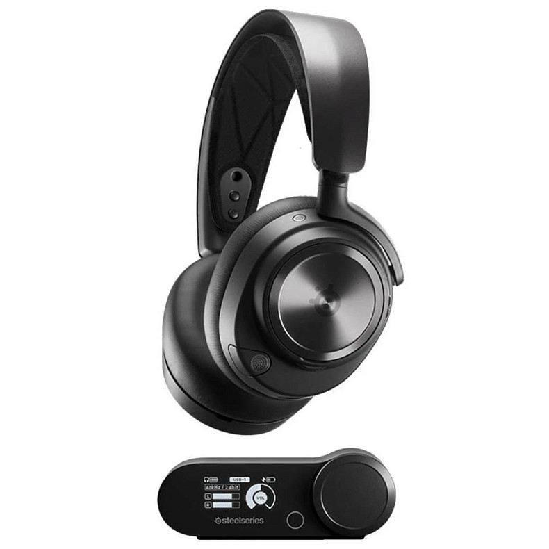 Гарнітура STEELSERIES Arctis Nova Pro Wireless, black (61520)