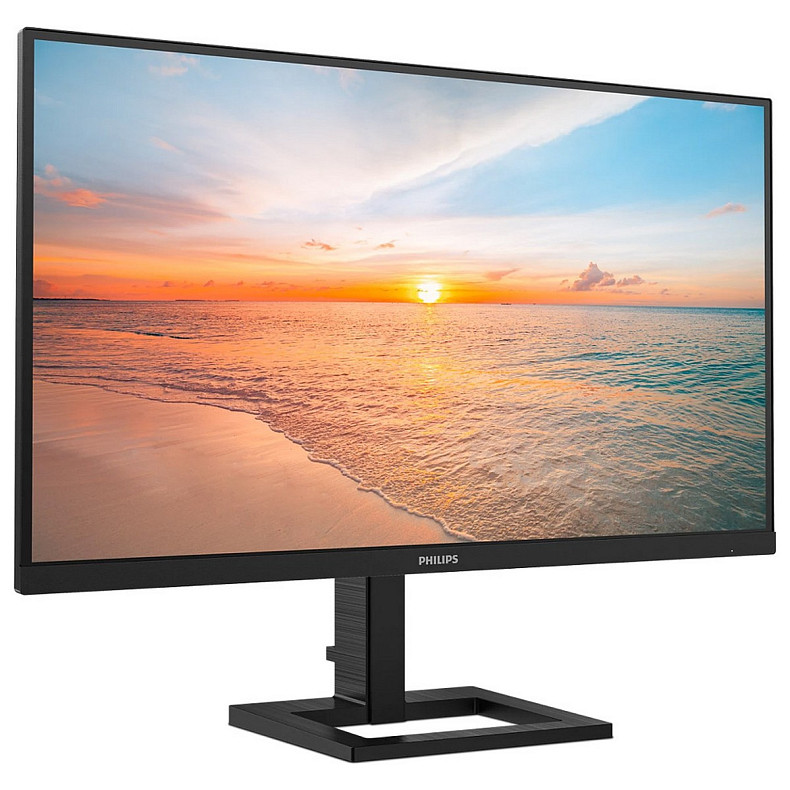 Монітор 27" Philips 27E1N1900AE, IPS, 4K UHD, 2xHDMI, USB-C, USB-hub, HAS, колонки, чорний