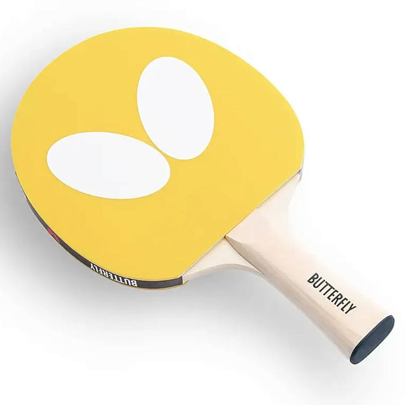 Ракетка для настільного тенісу Butterfly Logo Racket Yellow FL (6017873502)