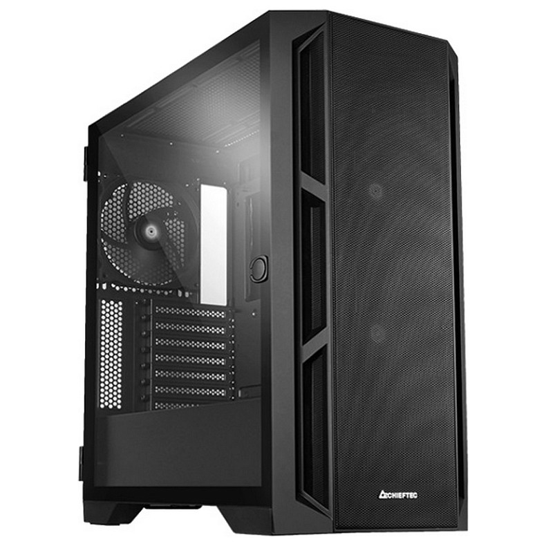 Корпус Chieftec Apex Air Black (GA-01B-M-OP) без БП