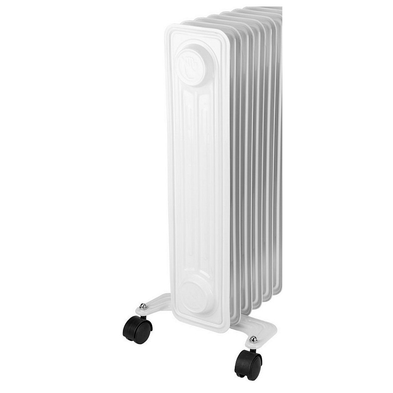 Обігрівач оливний Neo Tools, 25м2, 2000Вт, мех. упр-ння, 9 секцій, білий