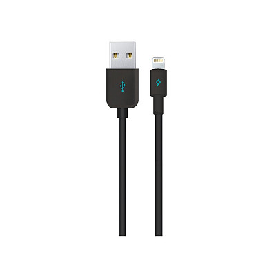 Кабель Ttec (2DKM01S) USB - Lightning, 1.2м, Black, MFi