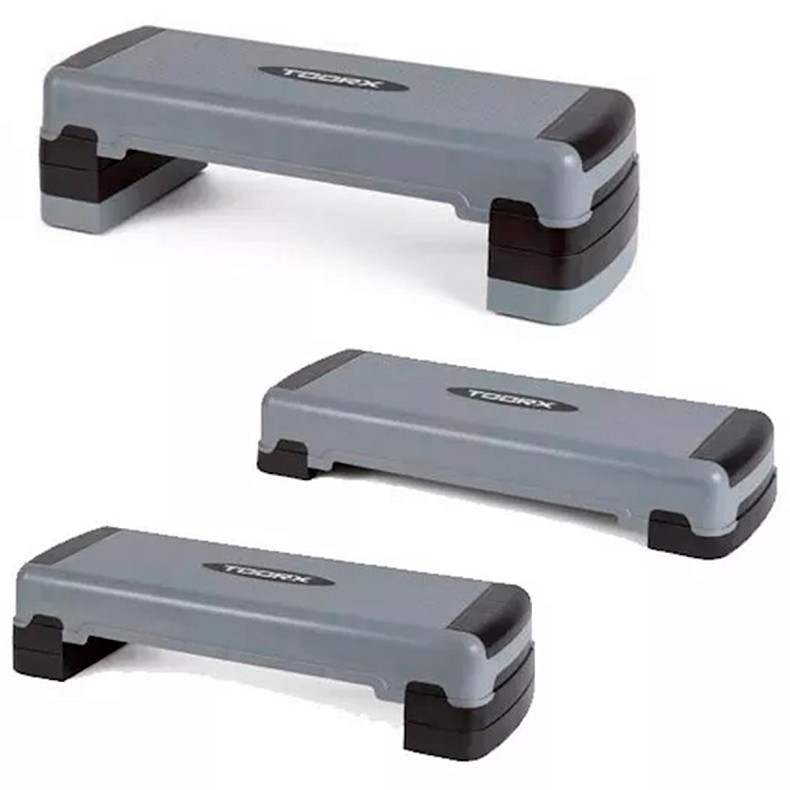 Стэп платформа Toorx Training 2-ступенчатая 68х 28х 10-15см (AHF-023)