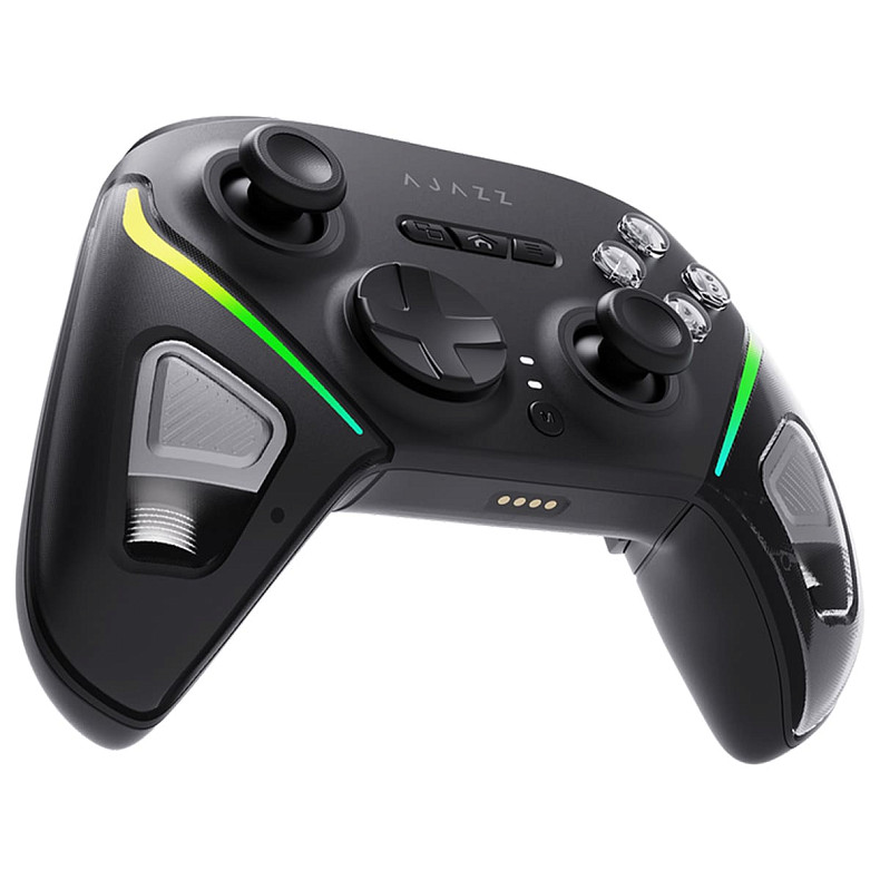 Бездротовий геймпад з док-станцією Ajazz GP100 Set Black (GP100S-B)