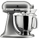 Кухонный комбайн KitchenAid Artisan 4,8 л 5KSM175PSECU с откидным блоком серебристый