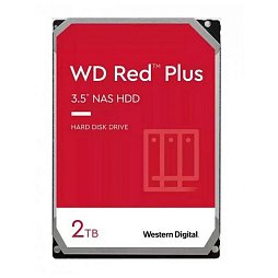 Жесткий диск WD Red Plus SATA 2.0TB 5400rpm 256MB (WD20EFPX)