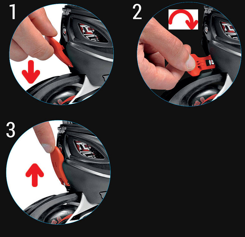 Роликовые коньки Roces MOODY 5.0 BOY /черно-синий/ 30-35