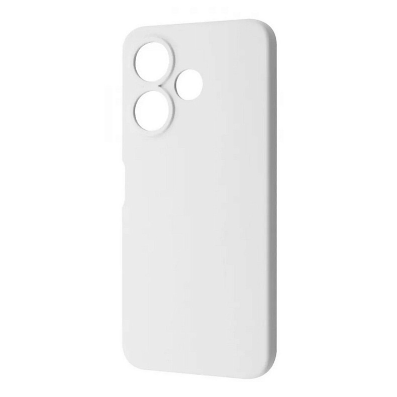 Чeхол-накладка Wave Full Silicone Cover для Xiaomi Redmi 13 4G/Poco M6 4G/Note 13R White