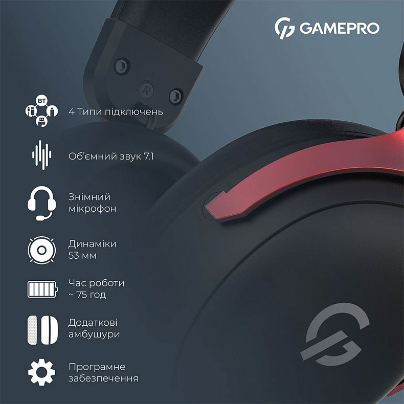 Гарнитура GamePro Asgard Freya Pro (HSW201BR)