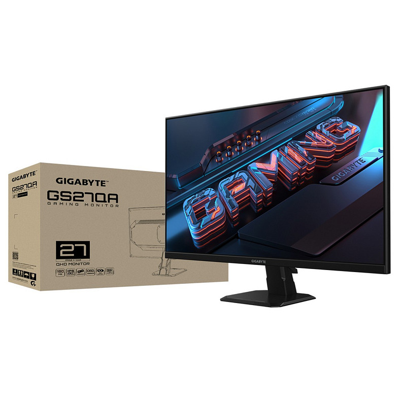 Монитор Gigabyte 27" GS27QA IPS Black 180Hz