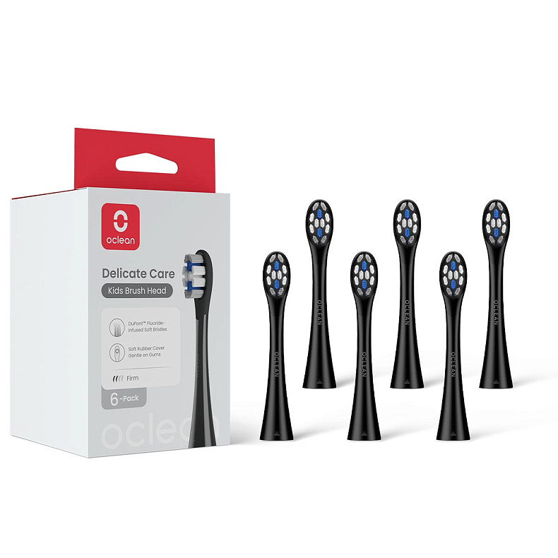 Насадка Oclean X Kids P3K8 black-6 шт
