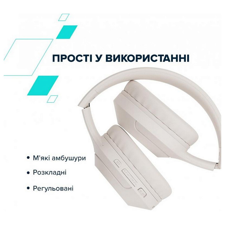 Bluetooth-гарнітура Canyon BTHS-3 Beige (CNS-CBTHS3BE)
